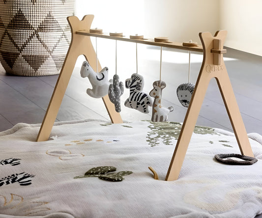 Why is a Wooden Baby Gym one of the Best Early Toys for Your Baby?