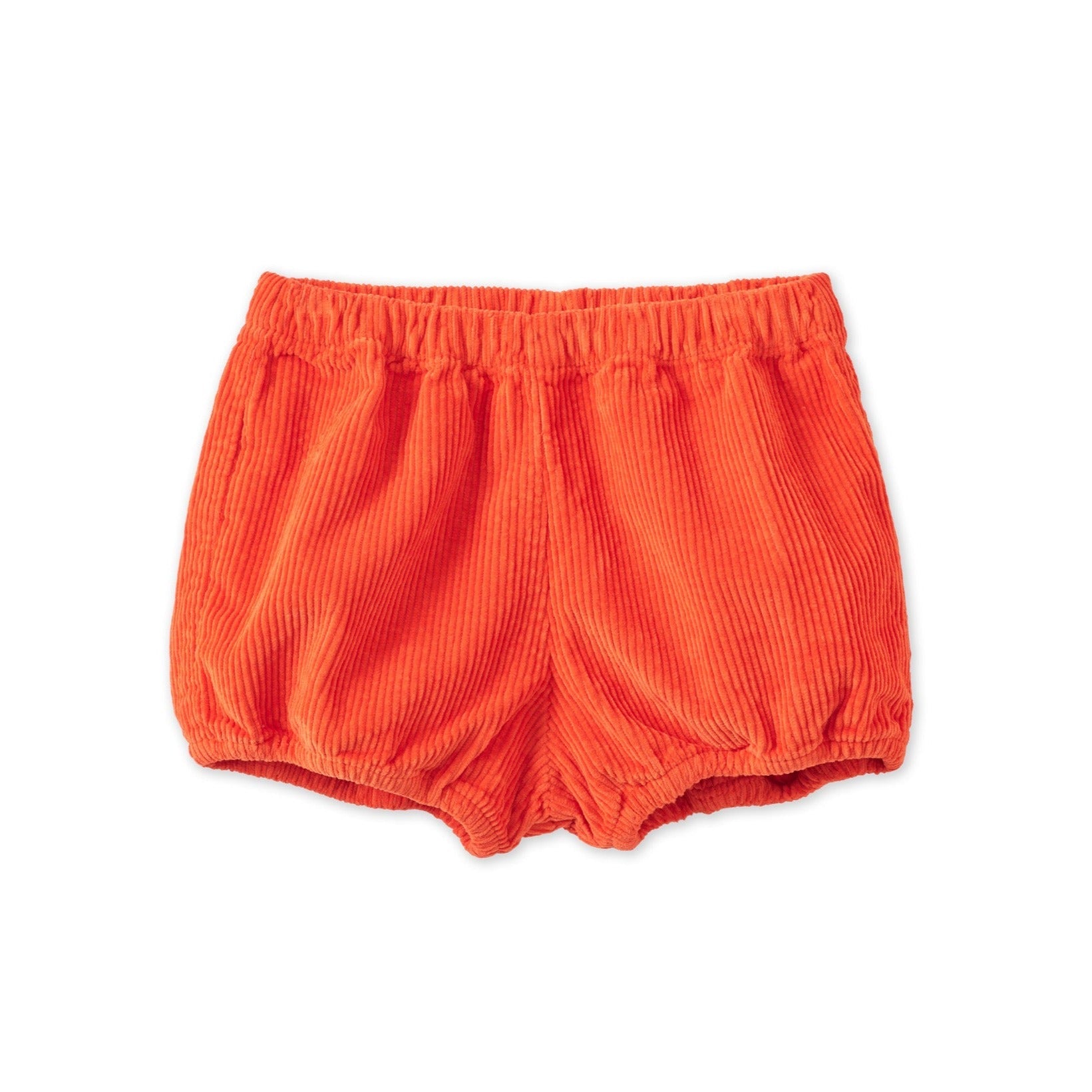 Organic Cotton Corduroy Baby Bloomers in Dark Coral by Vild House