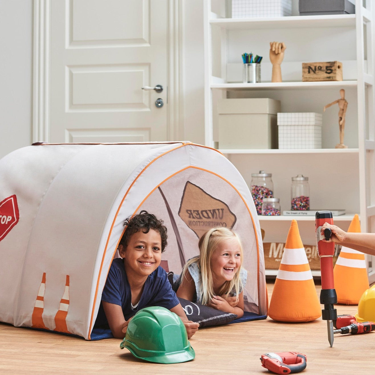 Hoppekids Cotton Play Tunnel - Construction