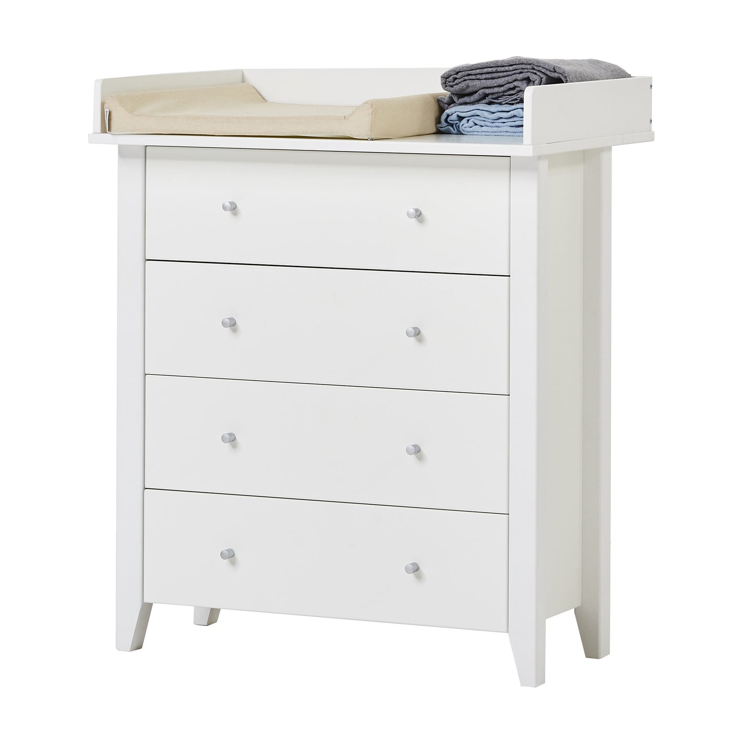 Hoppekids 'Christian' 4 Drawer Dresser/Changing Table - White