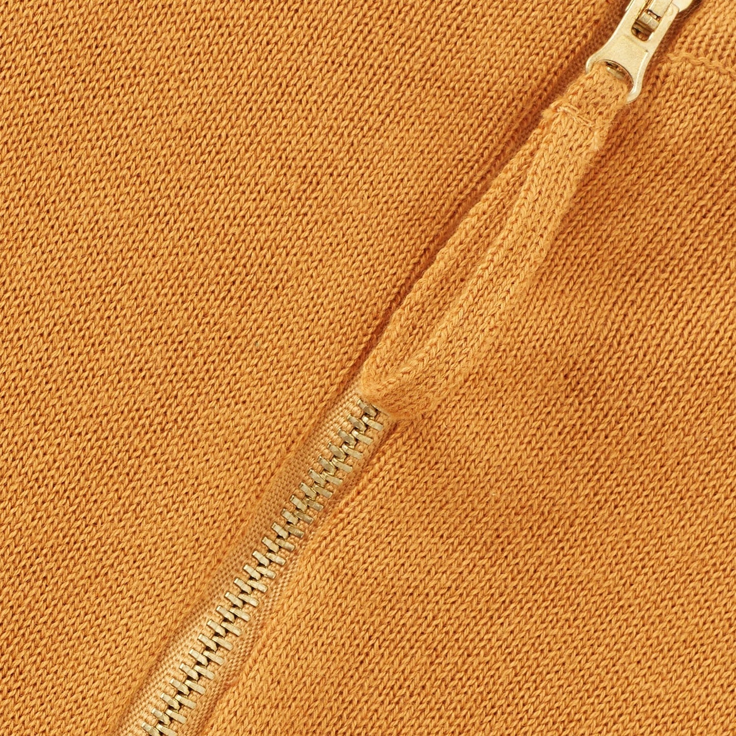 Organic Cotton Knit Kimono Shirt in Ochre by Vild House of Little