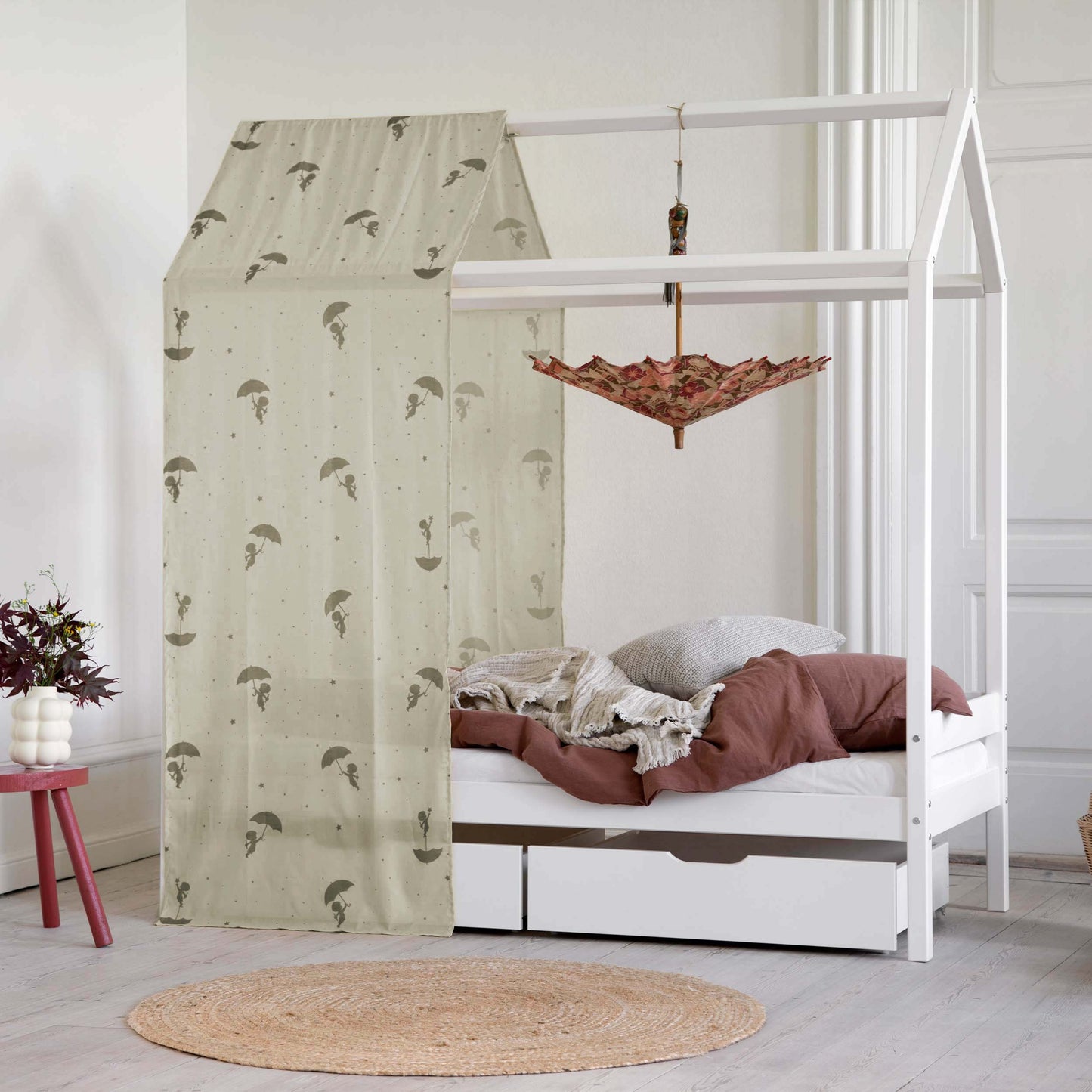 Hoppekids Eco Comfort House Bed - 70 x 160 cm