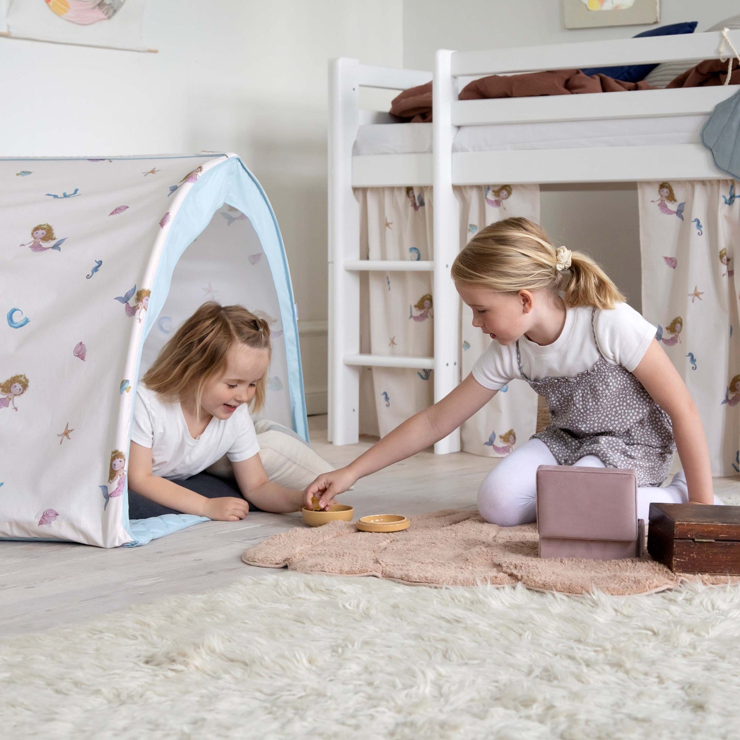 Hoppekids Cotton Play Tunnel - Mermaid