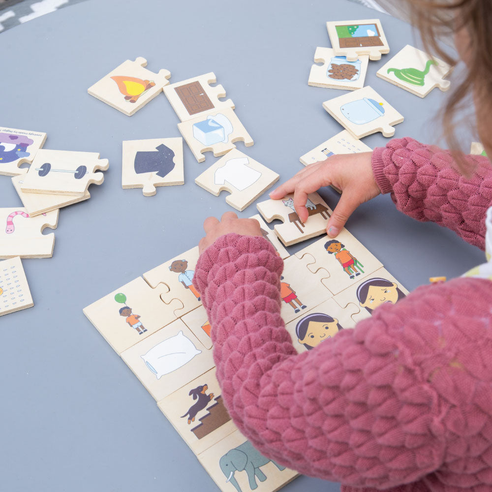 Bigjigs Wooden Things-That-Go-Together Puzzle