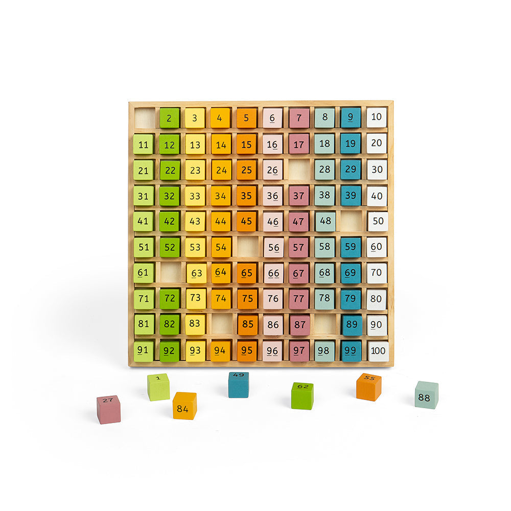 Bigjigs Wooden Number Tray