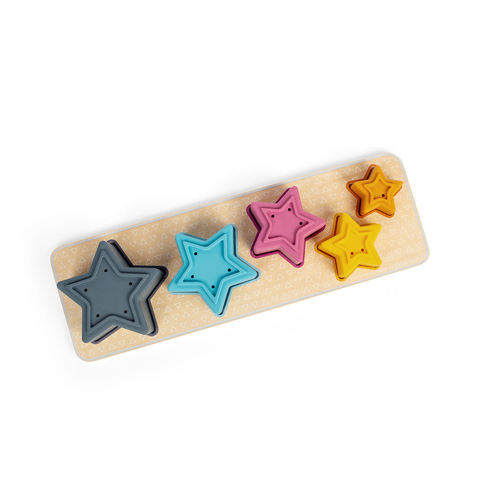 Bigjigs Wooden Shooting Star Shape Sorter