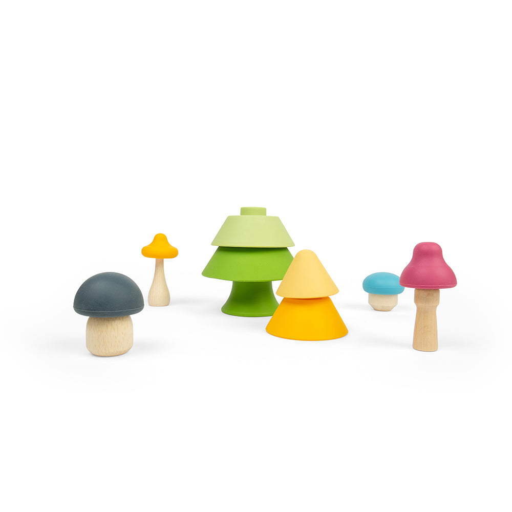 Bigjigs Wooden Forest Friends Playset