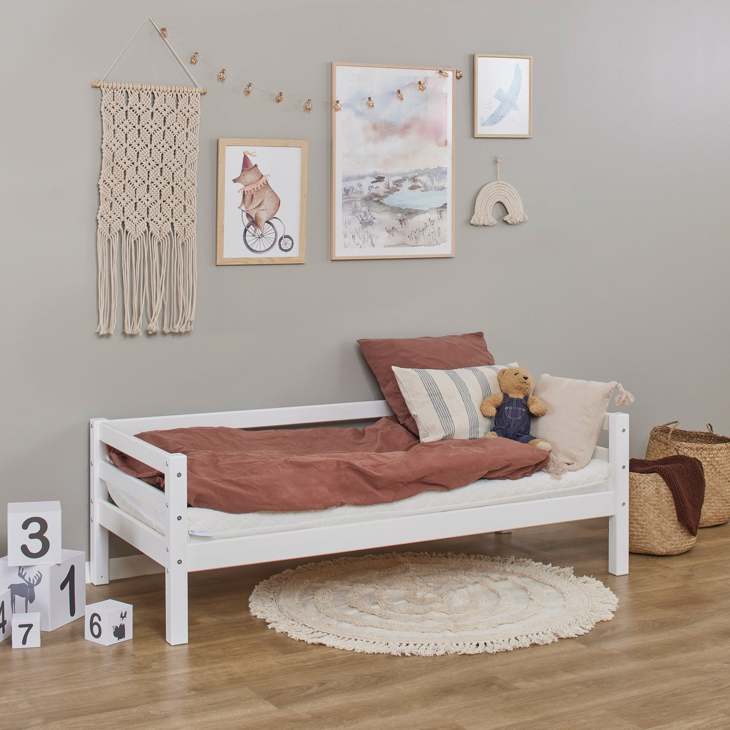 Hoppekids Eco Dream Junior Bed - 70 x 160 cm - White