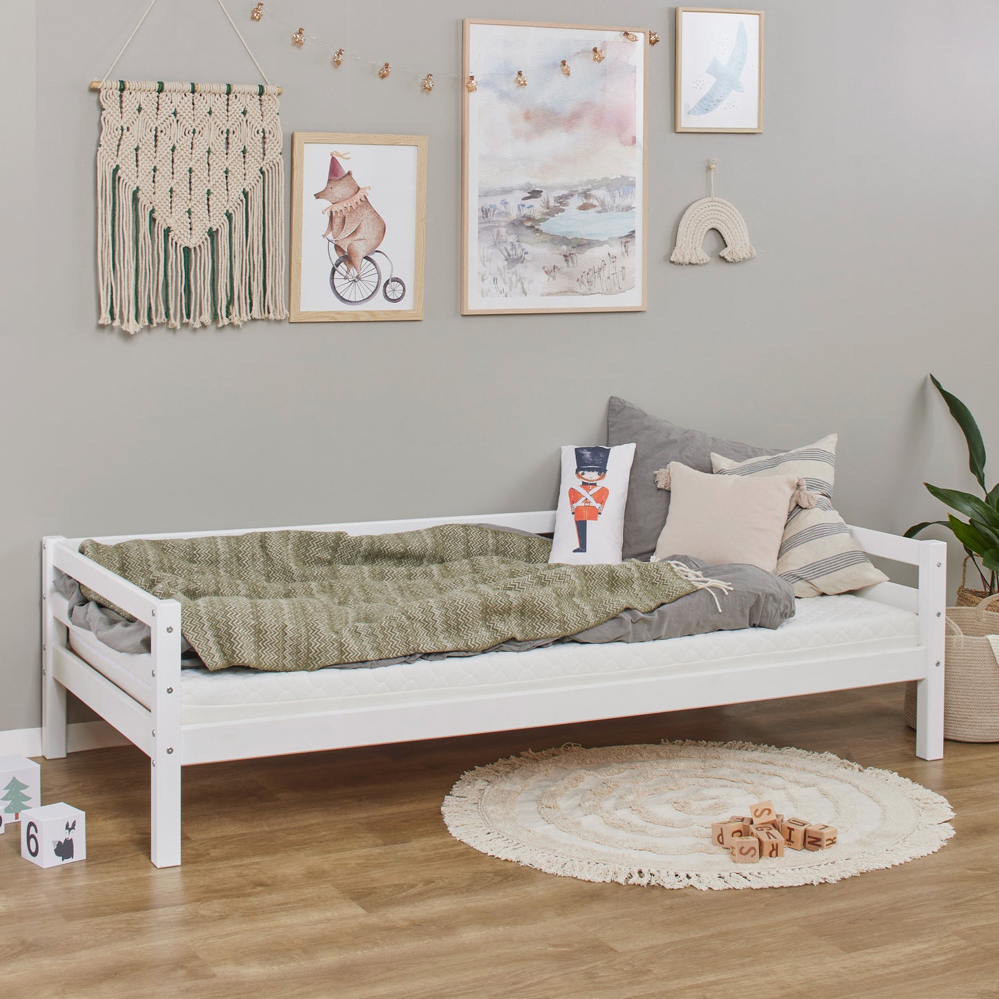 Hoppekids Eco Dream Junior Bed - 90 x 200 cm (5 Colours Available)