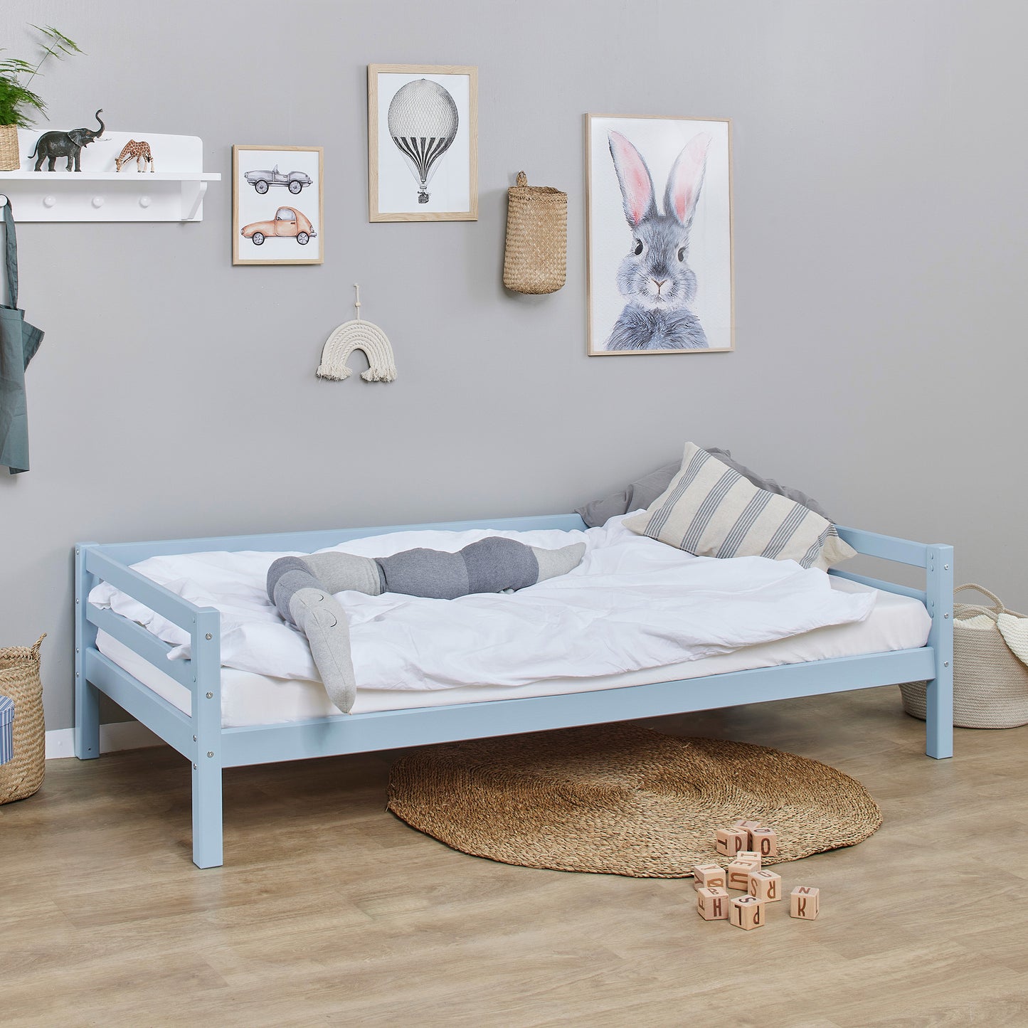 Hoppekids Eco Dream Junior Bed - 90 x 200 cm (5 Colours Available)