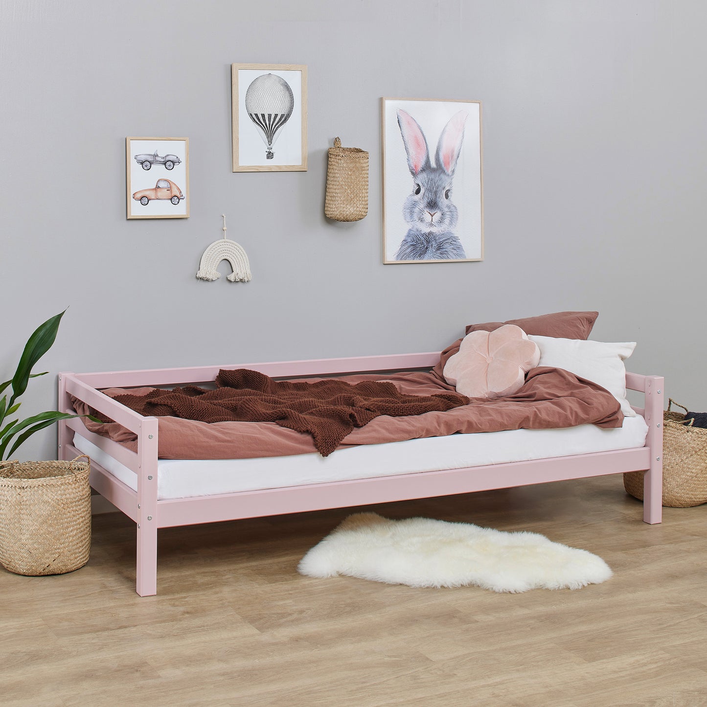 Hoppekids Eco Dream Junior Bed - 90 x 200 cm (5 Colours Available)