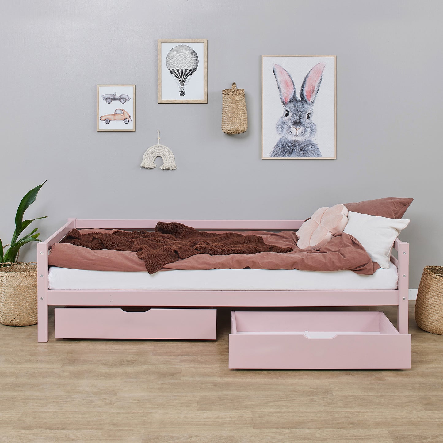 Hoppekids Eco Dream Junior Bed - 90 x 200 cm (5 Colours Available)