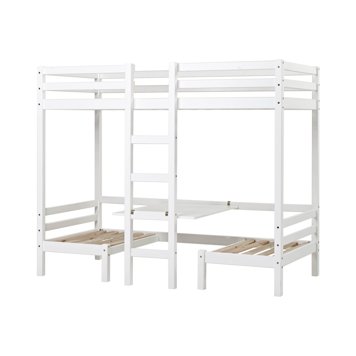 Hoppekids Eco Dream Jumbo Bunk Bed - 90 x 200 cm - White