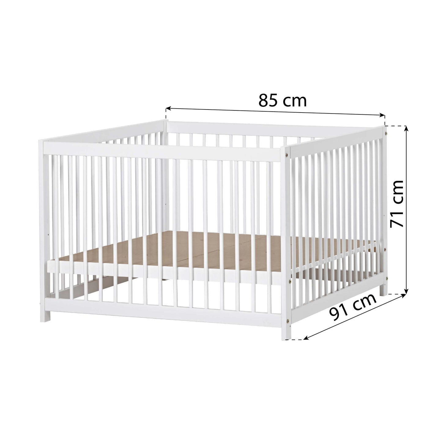 Hoppekids 'Ida-Marie' Playpen - 80 x 80 cm