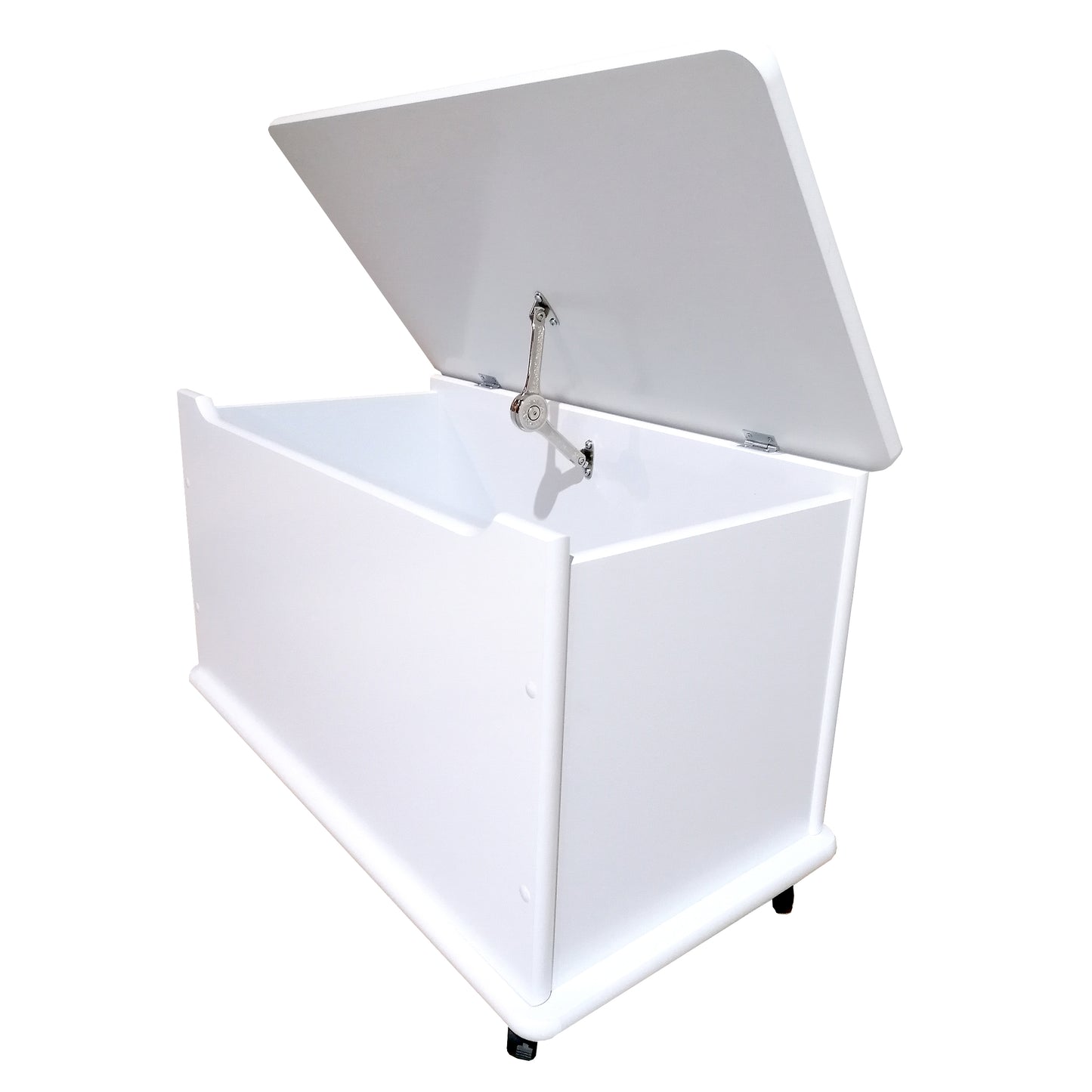 Hoppekids Toy Chest on Wheels - White