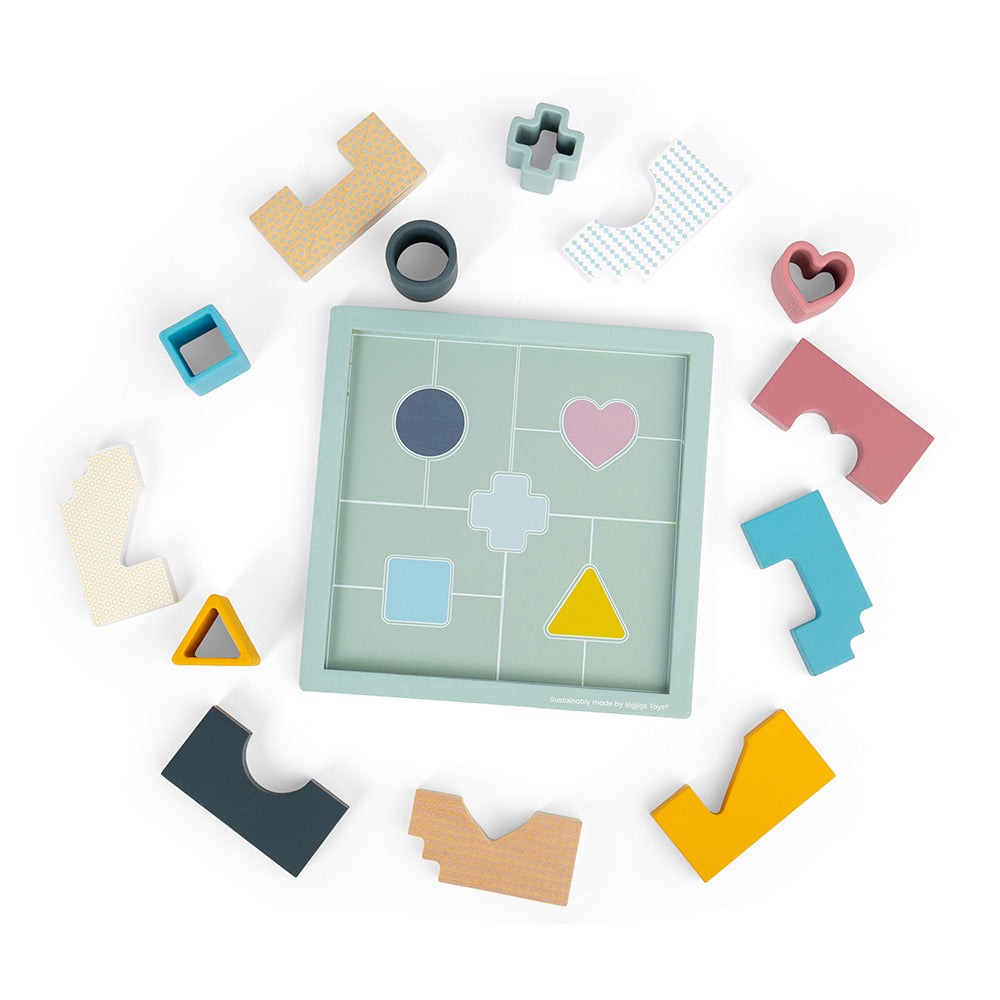 Bigjigs Wooden Mosaic Puzzle