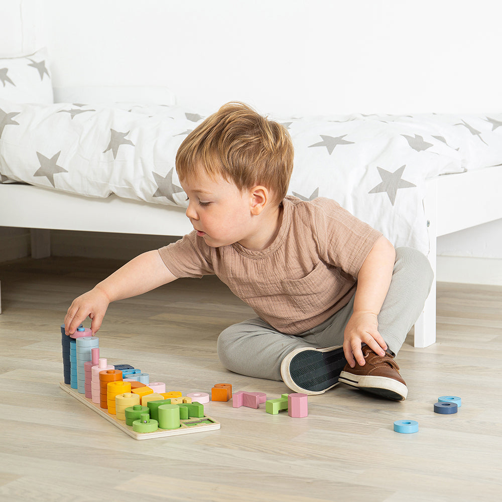Bigjigs Wooden 1-10 Counting Board