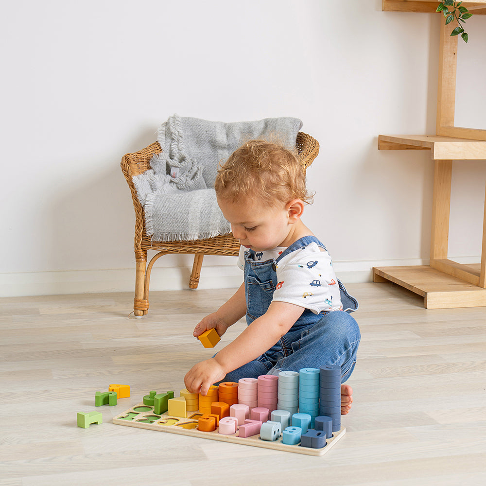 Bigjigs Wooden 1-10 Counting Board