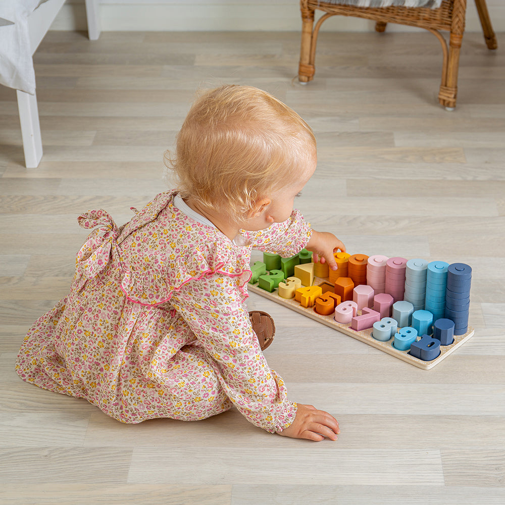Bigjigs Wooden 1-10 Counting Board