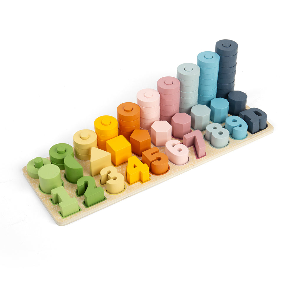 Bigjigs Wooden 1-10 Counting Board