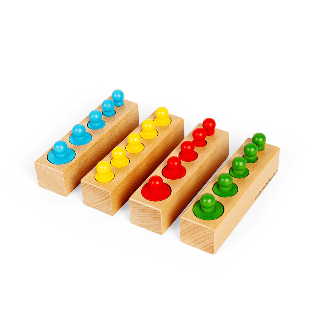 Bigjigs Wooden Peg Blocks
