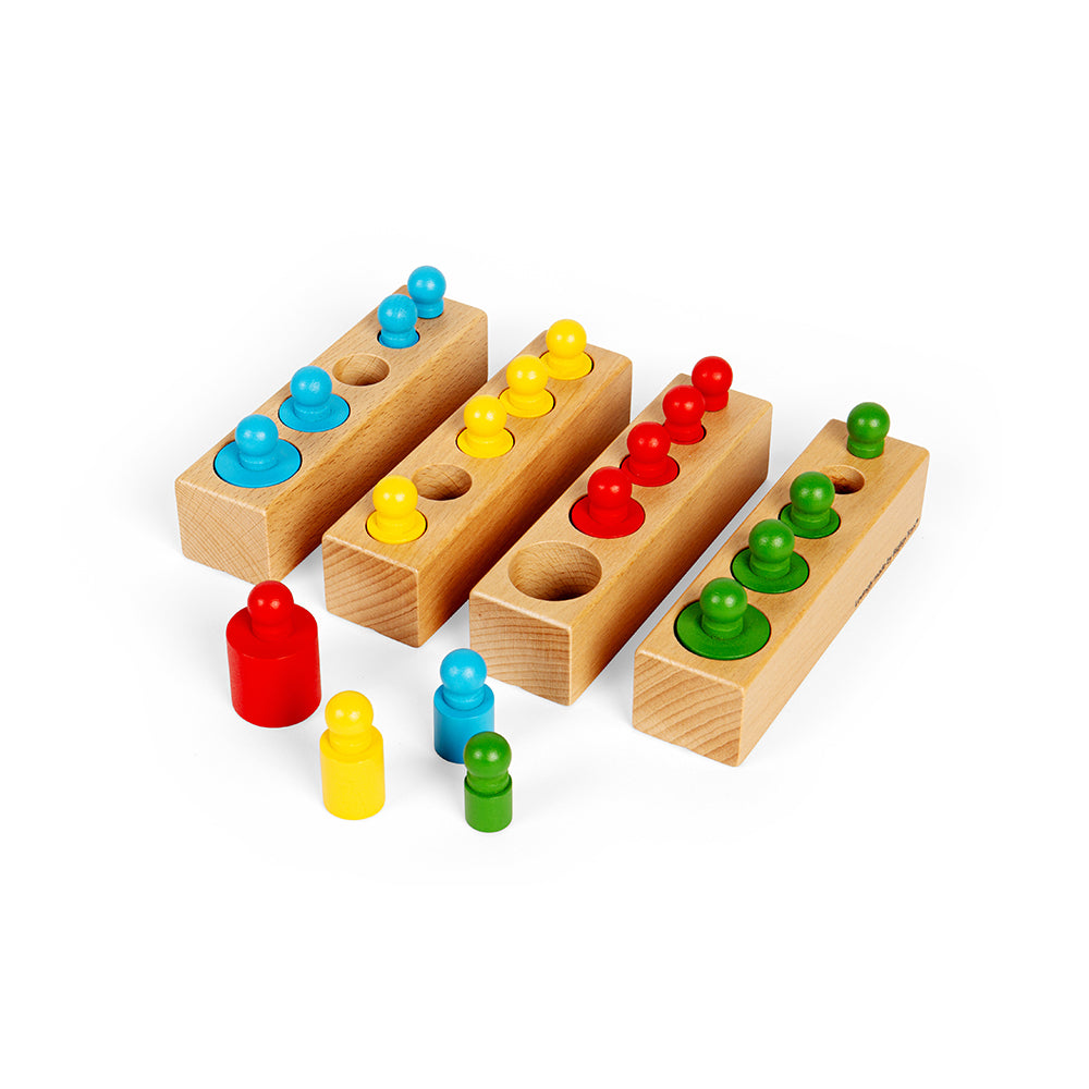 Bigjigs Wooden Peg Blocks
