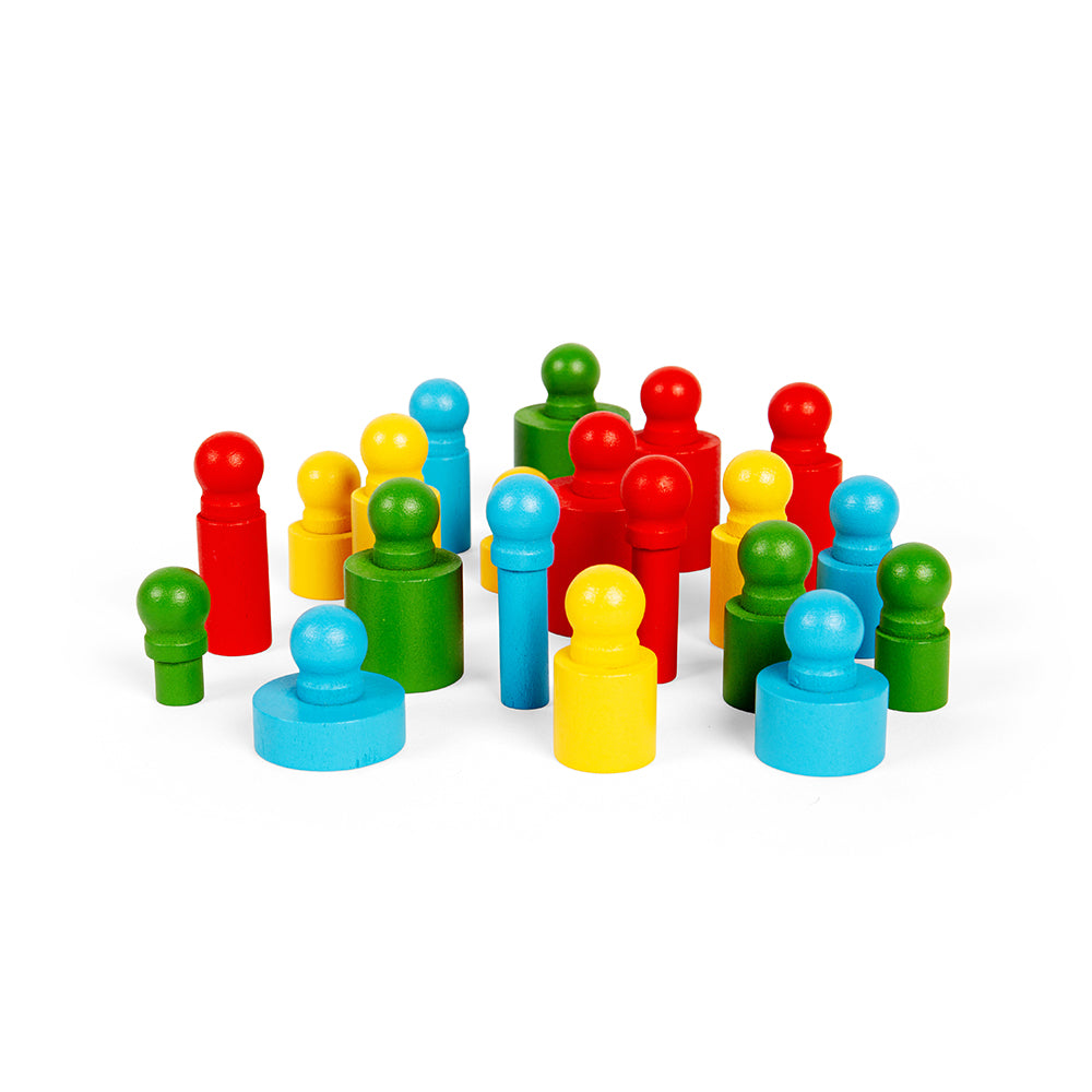 Bigjigs Wooden Peg Blocks