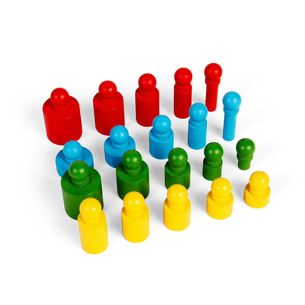 Bigjigs Wooden Peg Blocks
