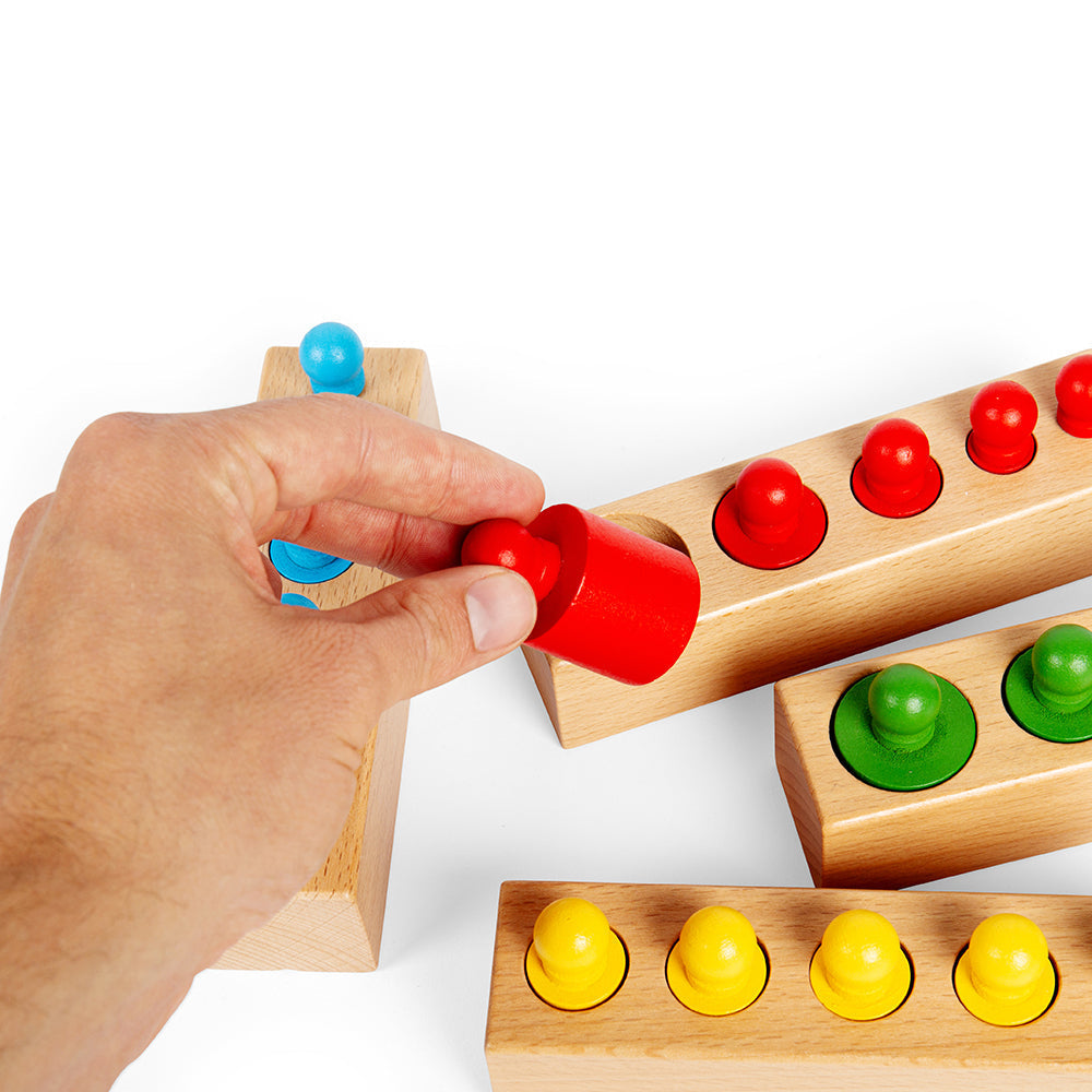 Bigjigs Wooden Peg Blocks