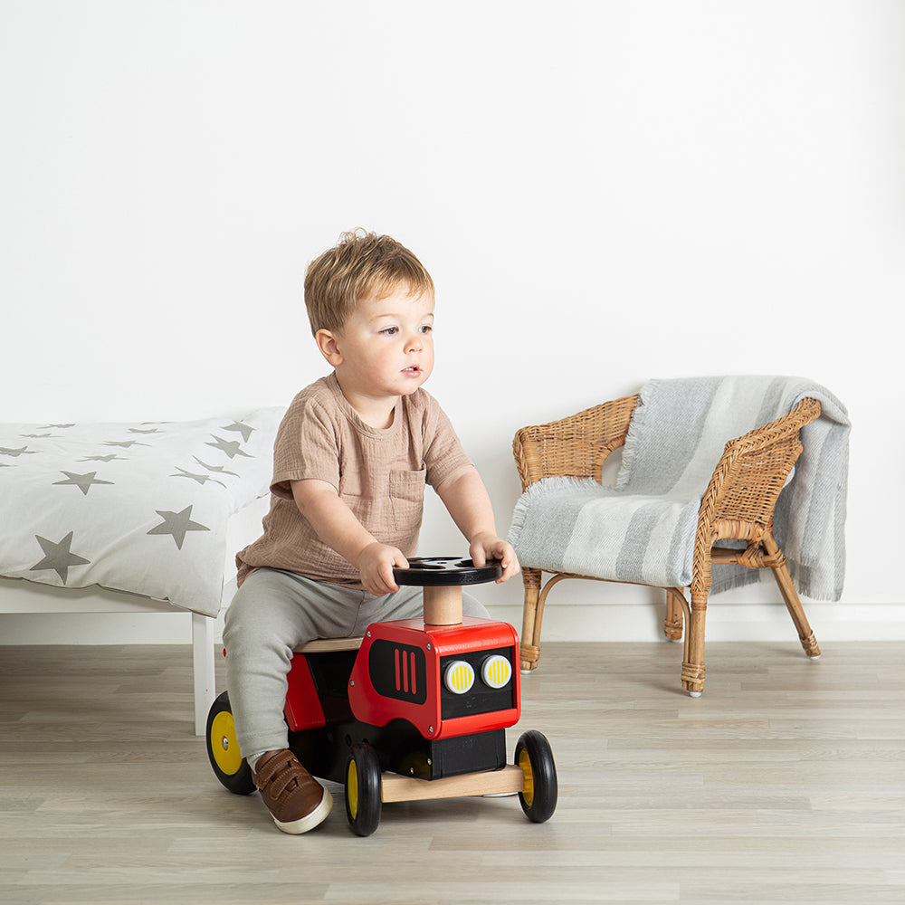 Bigjigs Wooden Ride on Tractor