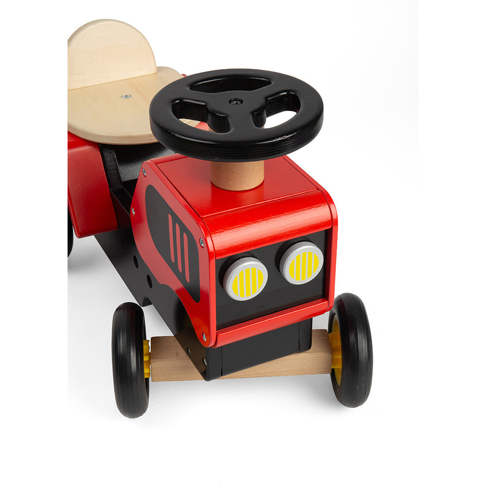 Bigjigs Wooden Ride on Tractor