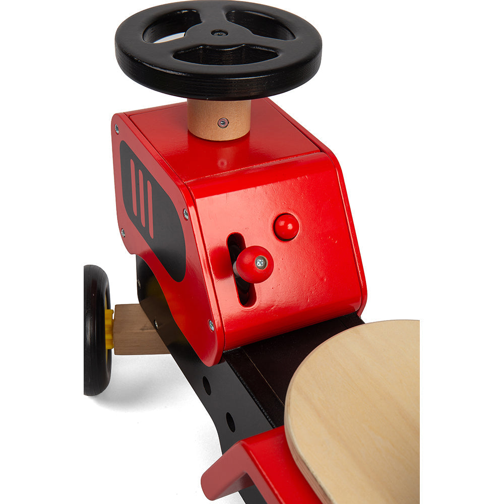 Bigjigs Wooden Ride on Tractor