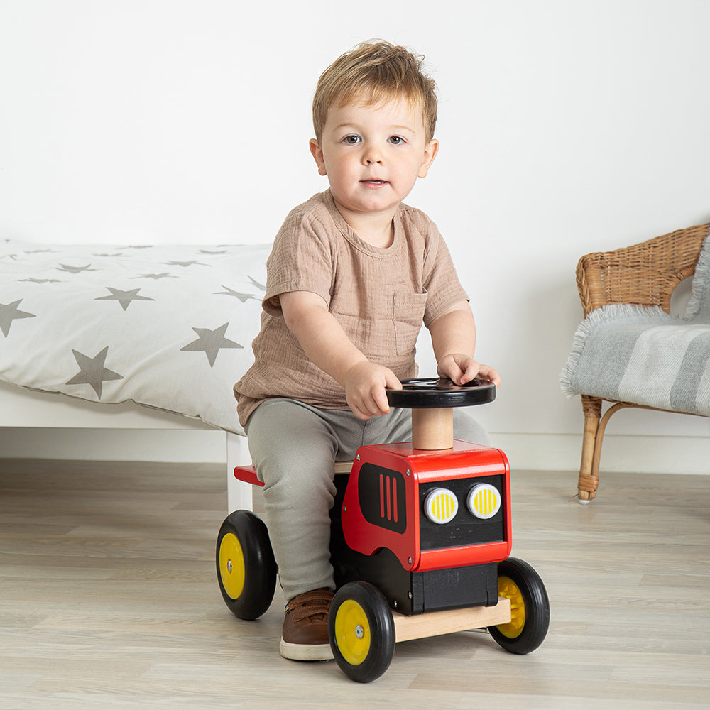 Bigjigs Wooden Ride on Tractor