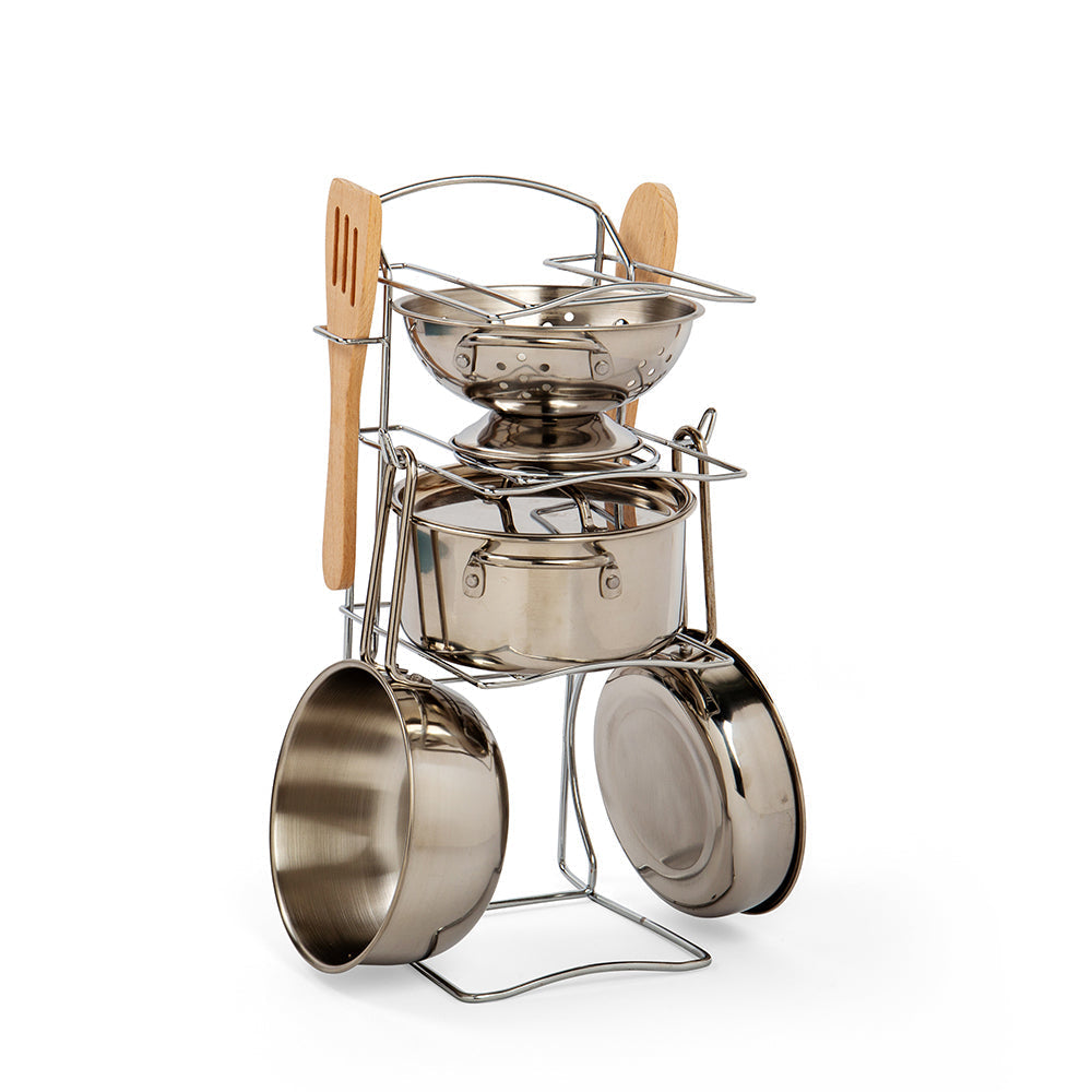 Bigjigs Toy Cooking Pot Rack