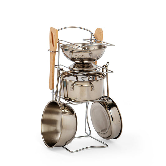 Bigjigs Toy Cooking Pot Rack
