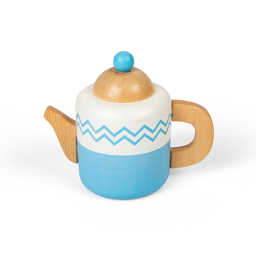 Bigjigs Wooden Toy Tea Tray Set