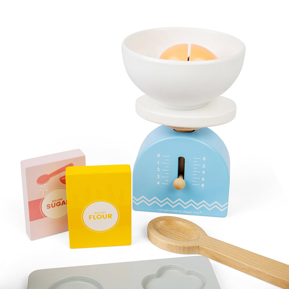 Bigjigs Wooden Baking Cookies Playset