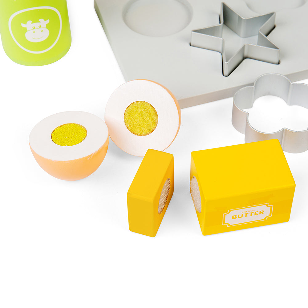 Bigjigs Wooden Baking Cookies Playset