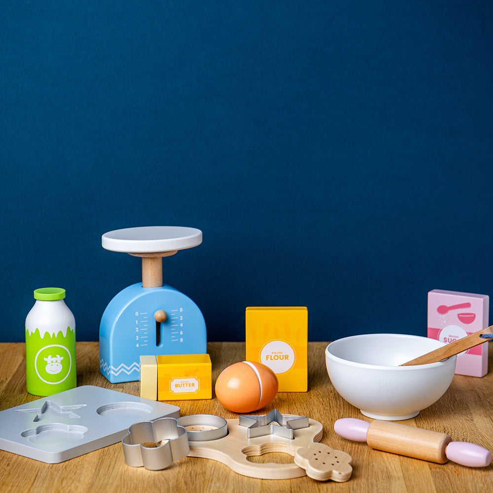 Bigjigs Wooden Baking Cookies Playset