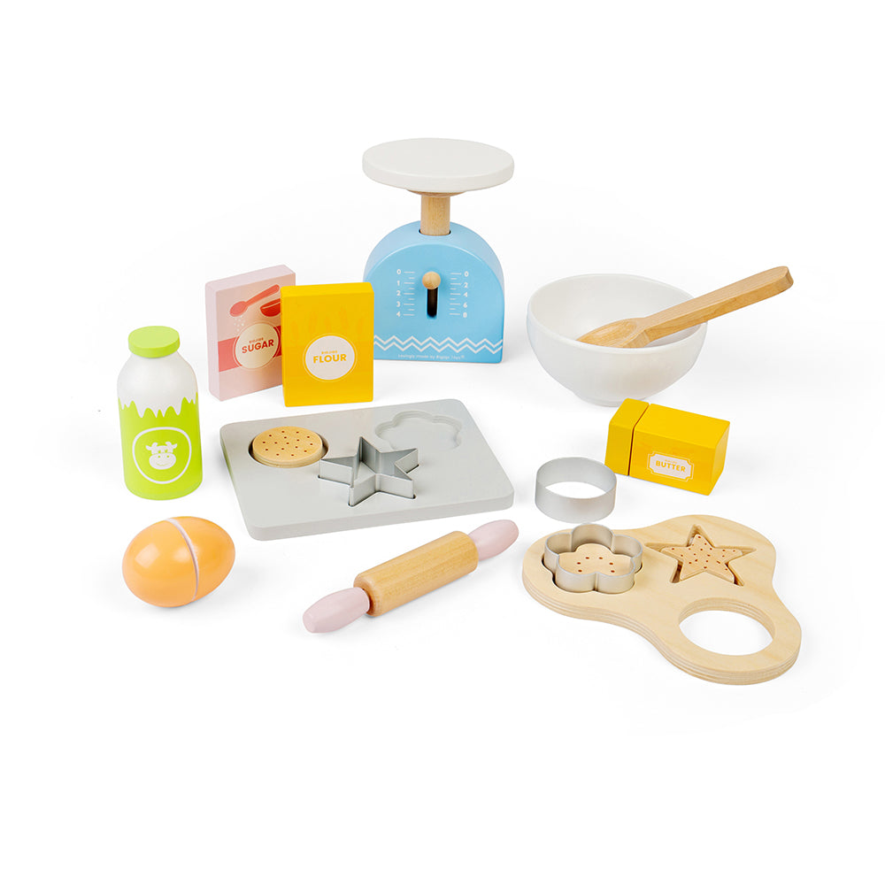 Bigjigs Wooden Baking Cookies Playset