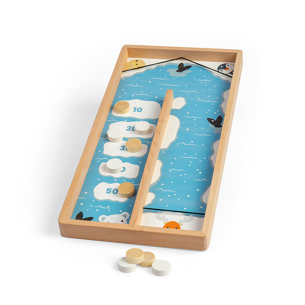 Bigjigs Wooden Ice Puck Game