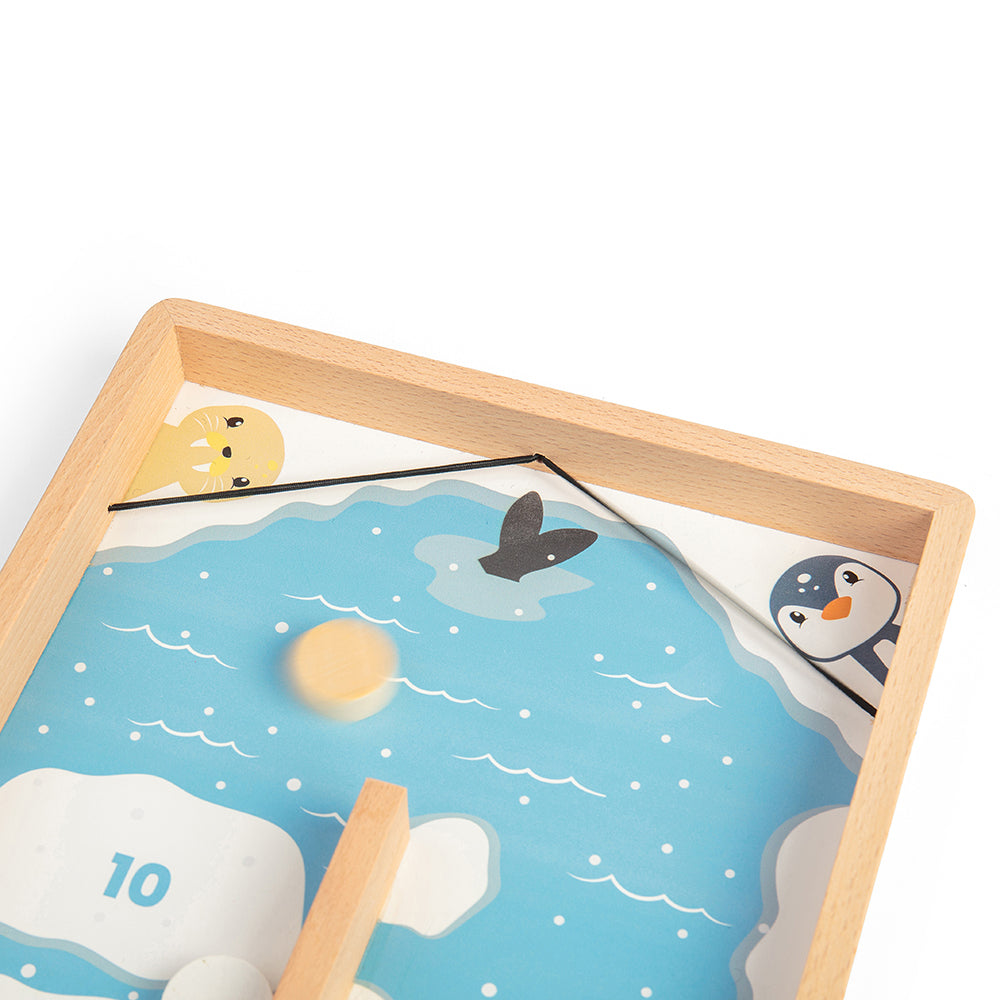Bigjigs Wooden Ice Puck Game