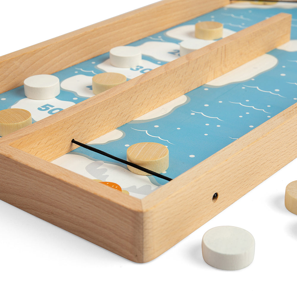 Bigjigs Wooden Ice Puck Game