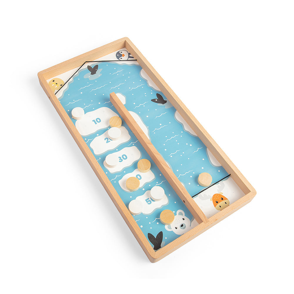 Bigjigs Wooden Ice Puck Game