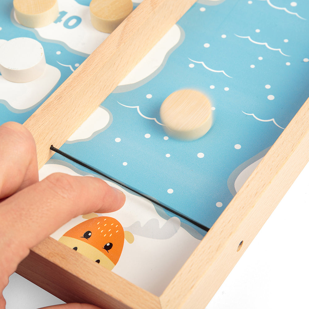 Bigjigs Wooden Ice Puck Game