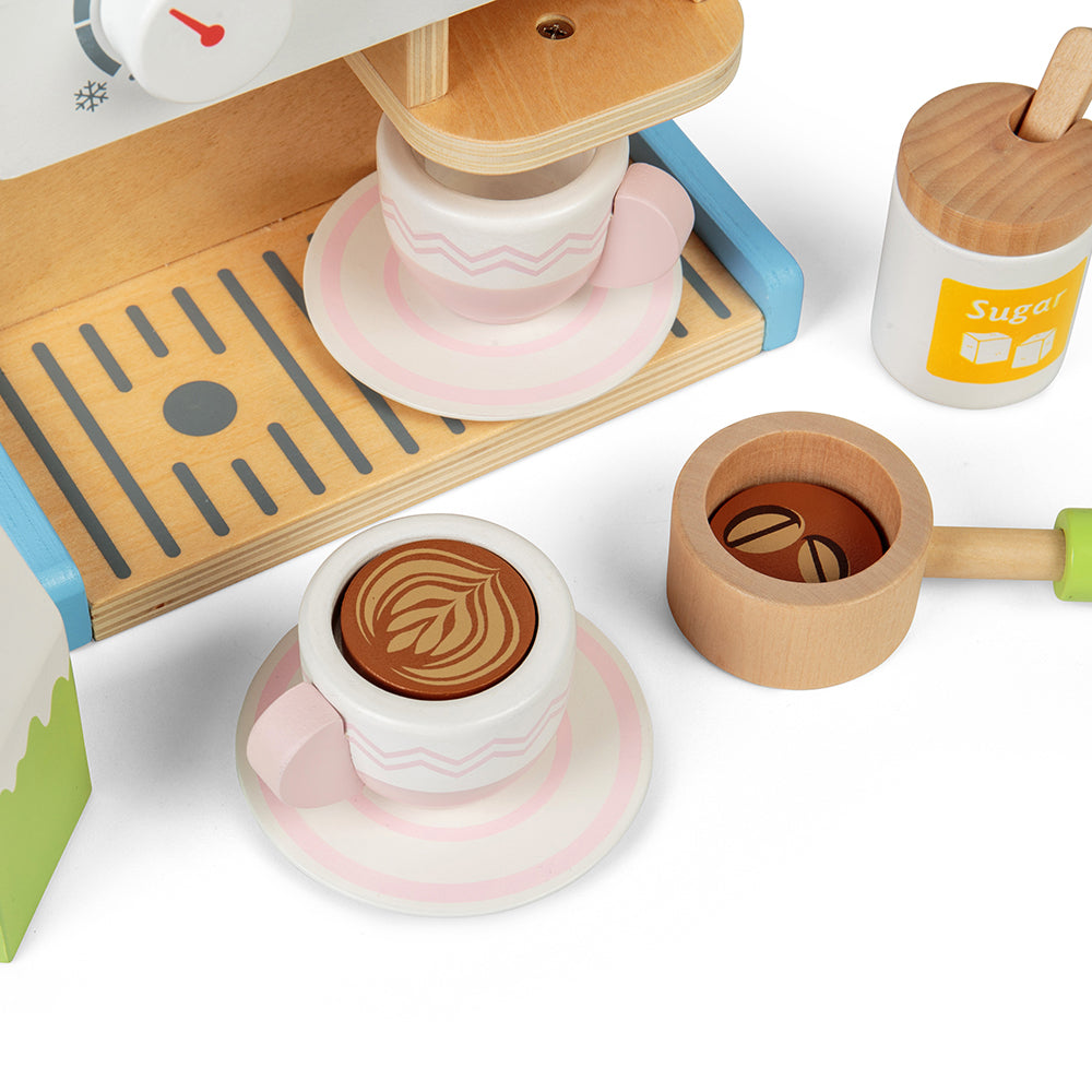 Bigjigs Wooden Toy Coffee Maker
