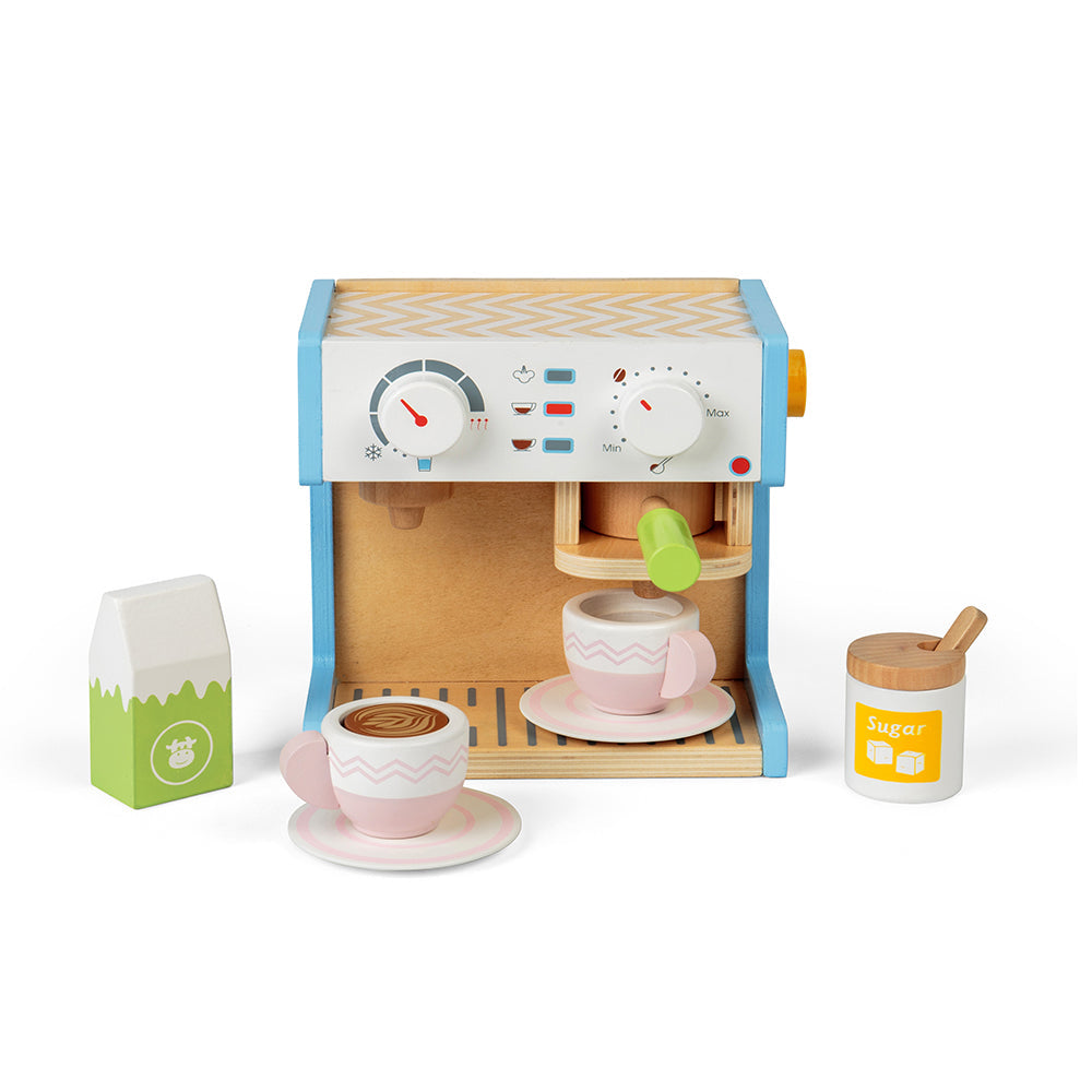 Bigjigs Wooden Toy Coffee Maker
