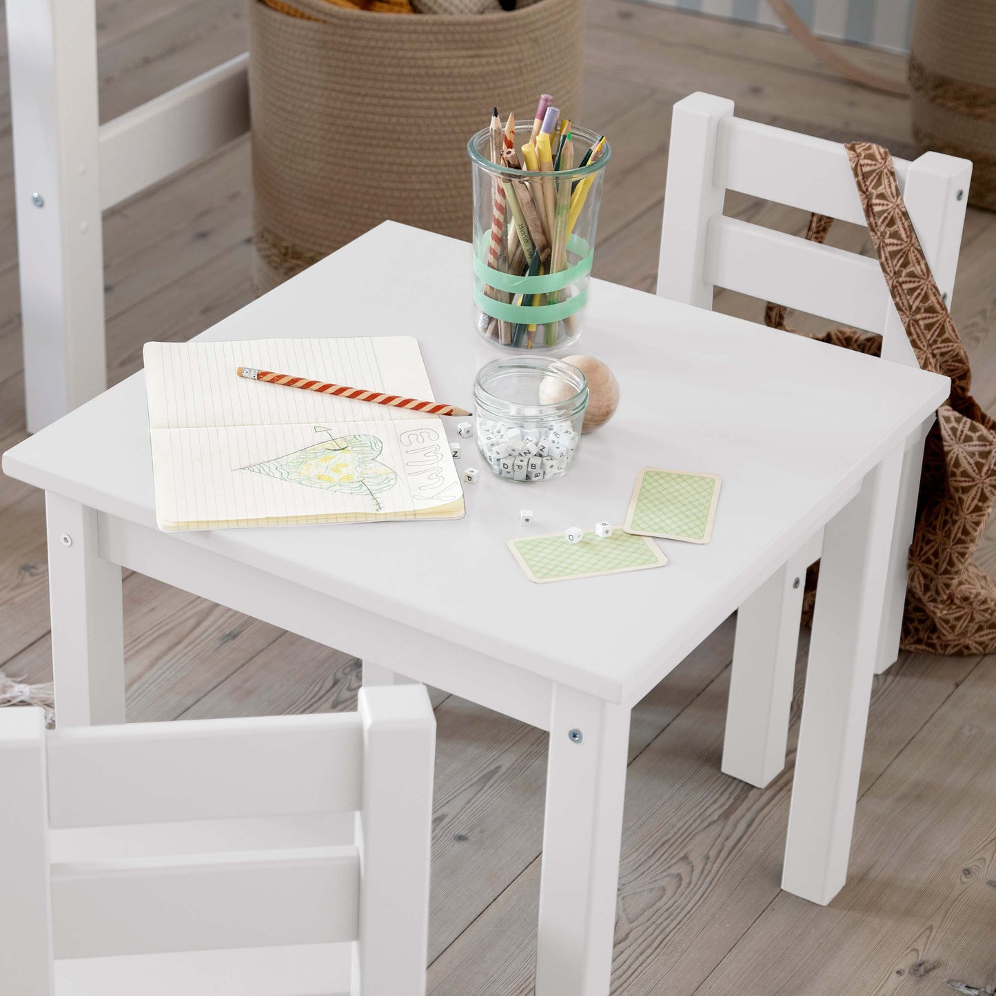 Hoppekids 'Mads' Children's Table & Chair Set (9 Colours Available)