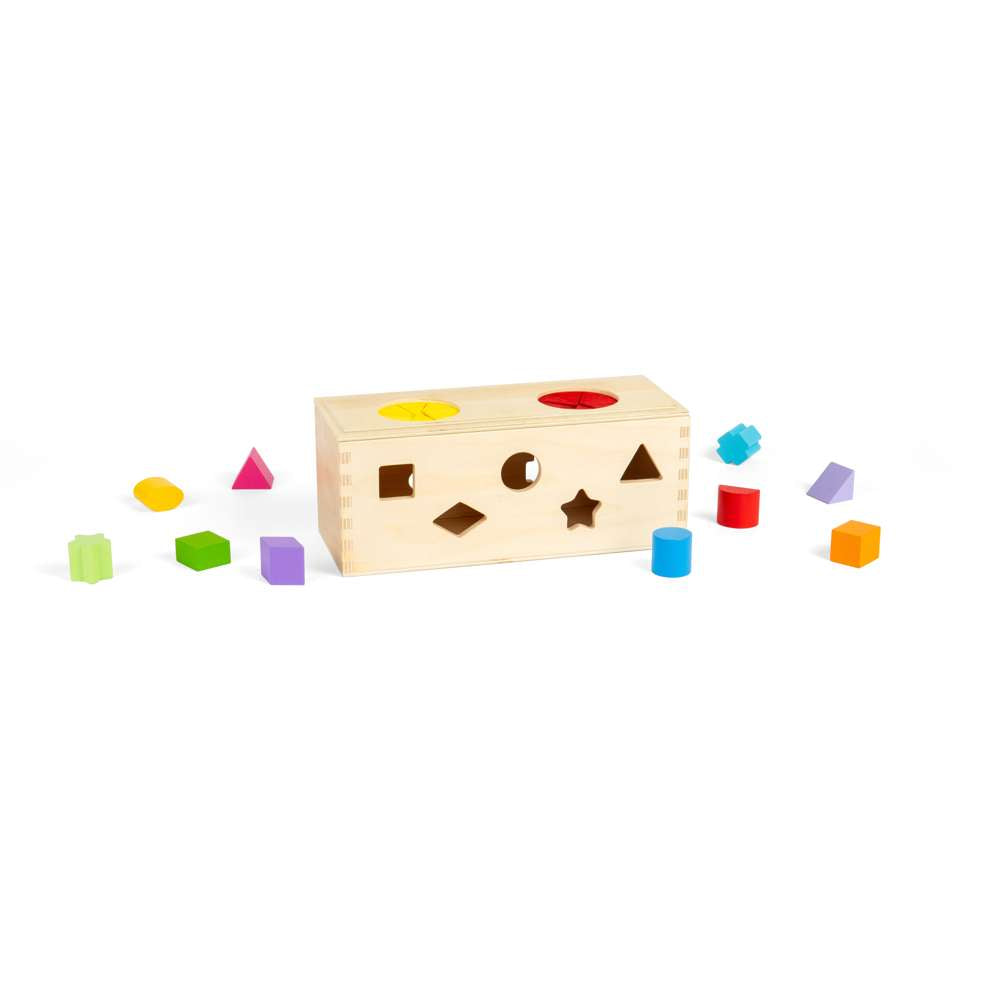 Bigjigs Wooden Mystery Box Sorting Toy