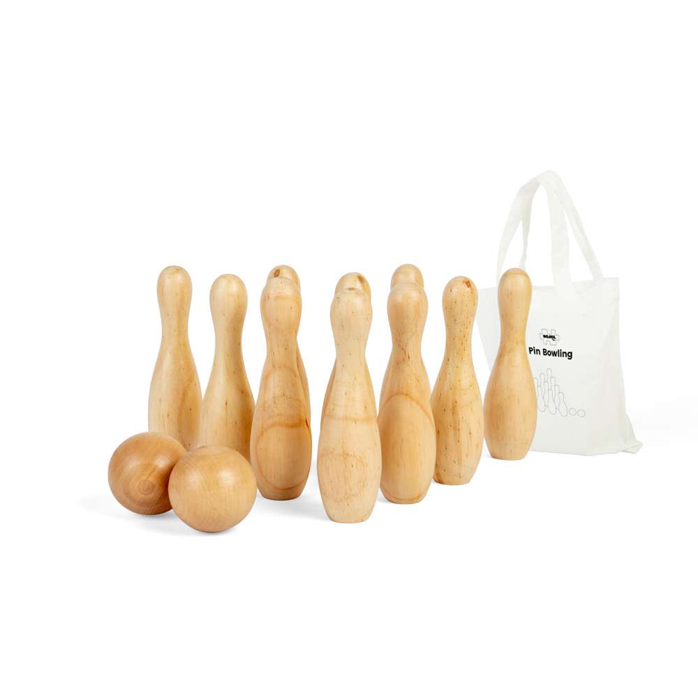 Bigjigs Wooden 10 Pin Bowling Set
